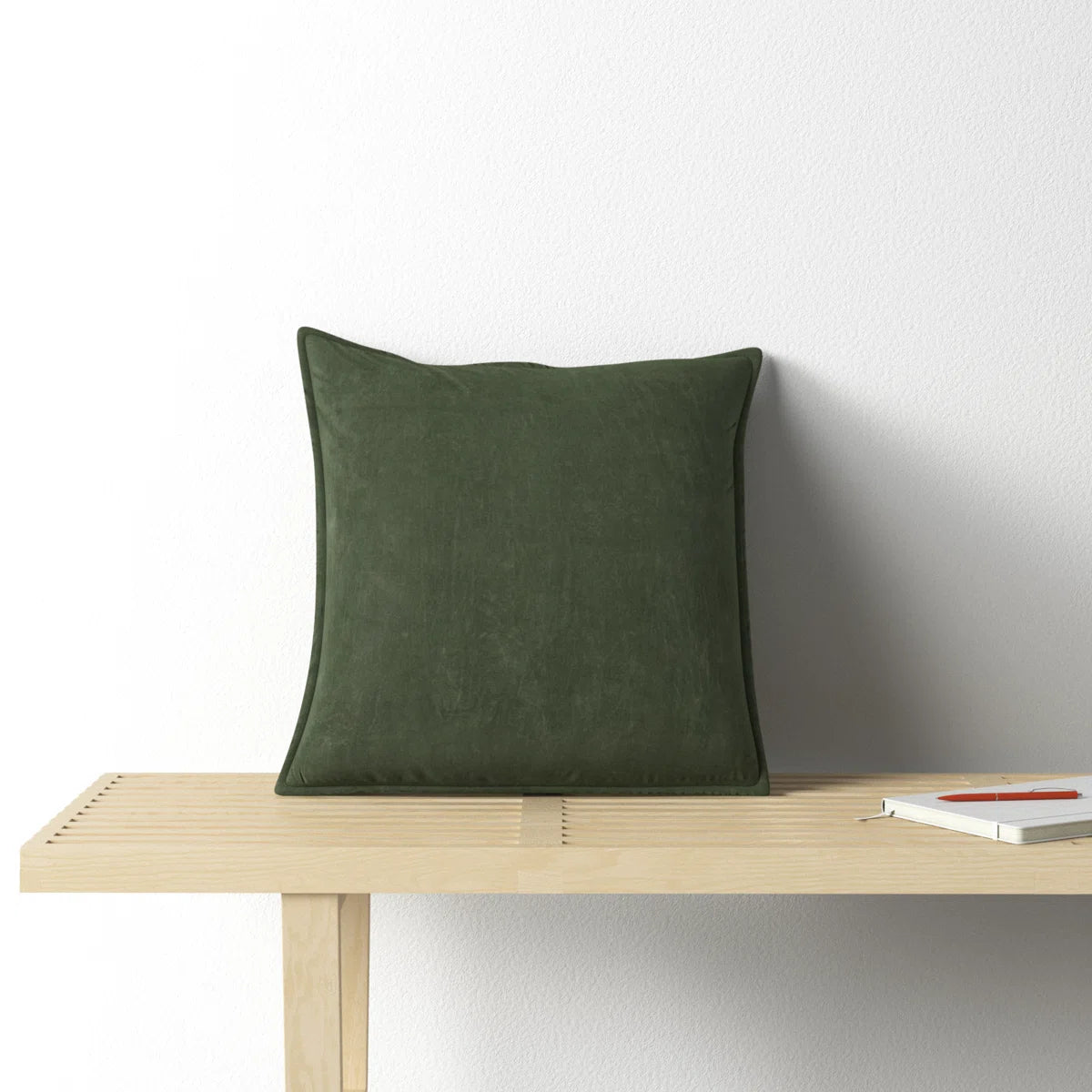 Edgar Square 100% Cotton Pillow